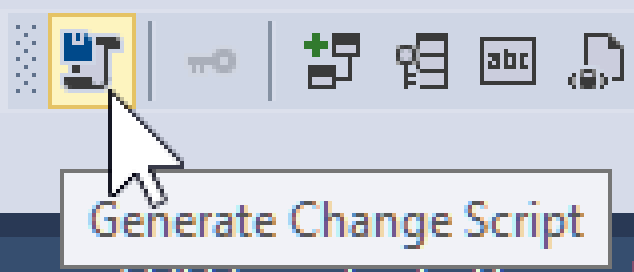 generate change script